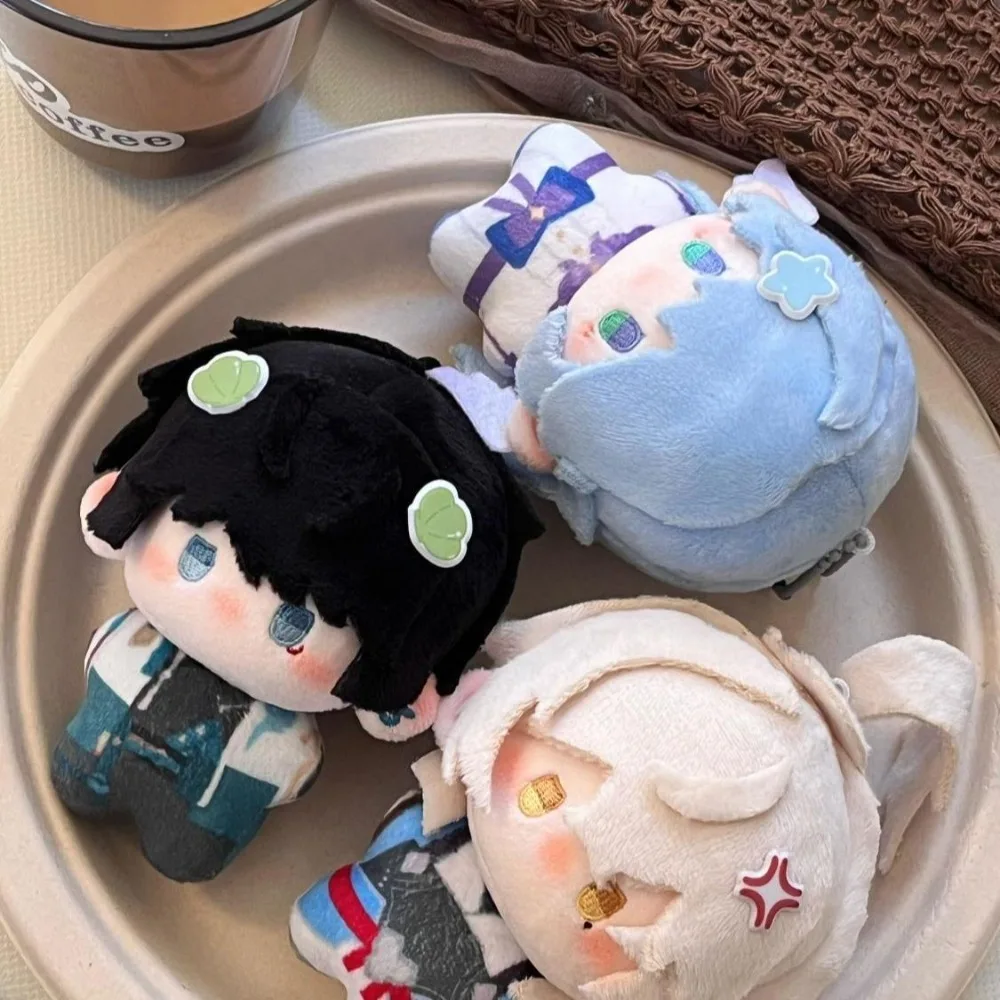 

10cm Game Anime DanHeng Cosplay Plush Toy Honkai Star Rail Jing Yuan Character Cute Soft Stuffed Doll