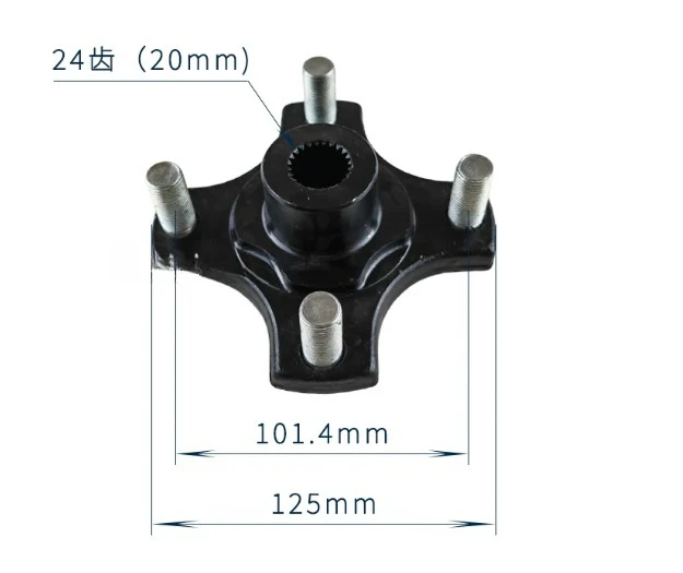 Golf cart tire connecting disc RXV model, rear wheel tire holder 615604