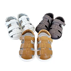 Baby Girls Shoes Sandals Toddler Boys Casual Summer Leather Shoes Newborn Infant Barefoot Shoes Sapato Loafers Kids Items stuff