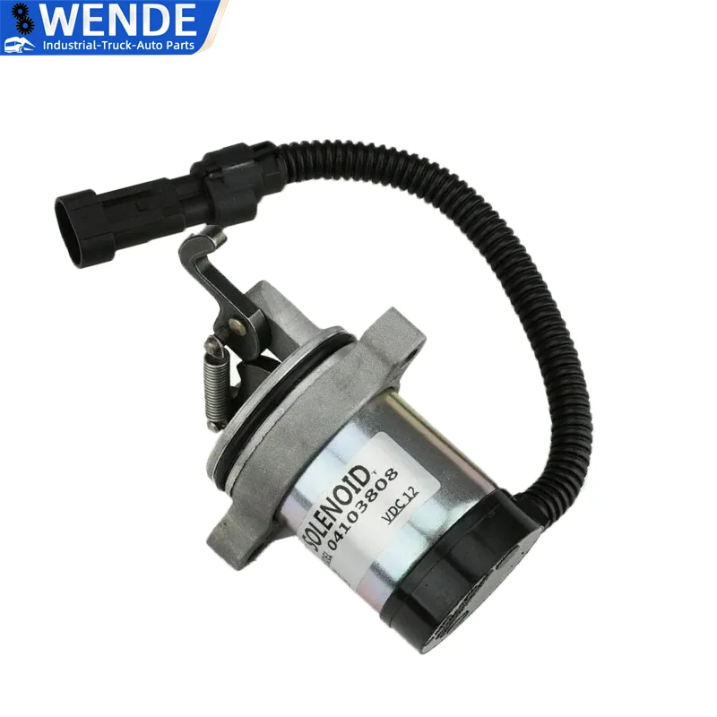 

04103808 04103812 Engine Fuel Shutoff Solenoid 12V/24V Generator assembly Fit for Deutz F3L F3M F4L F4M 1011 2011
