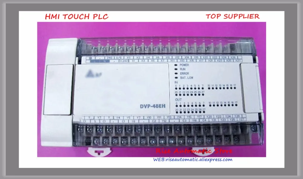 DVP48EH00R2 PLC 24DI 24DO Relay Output New Original
