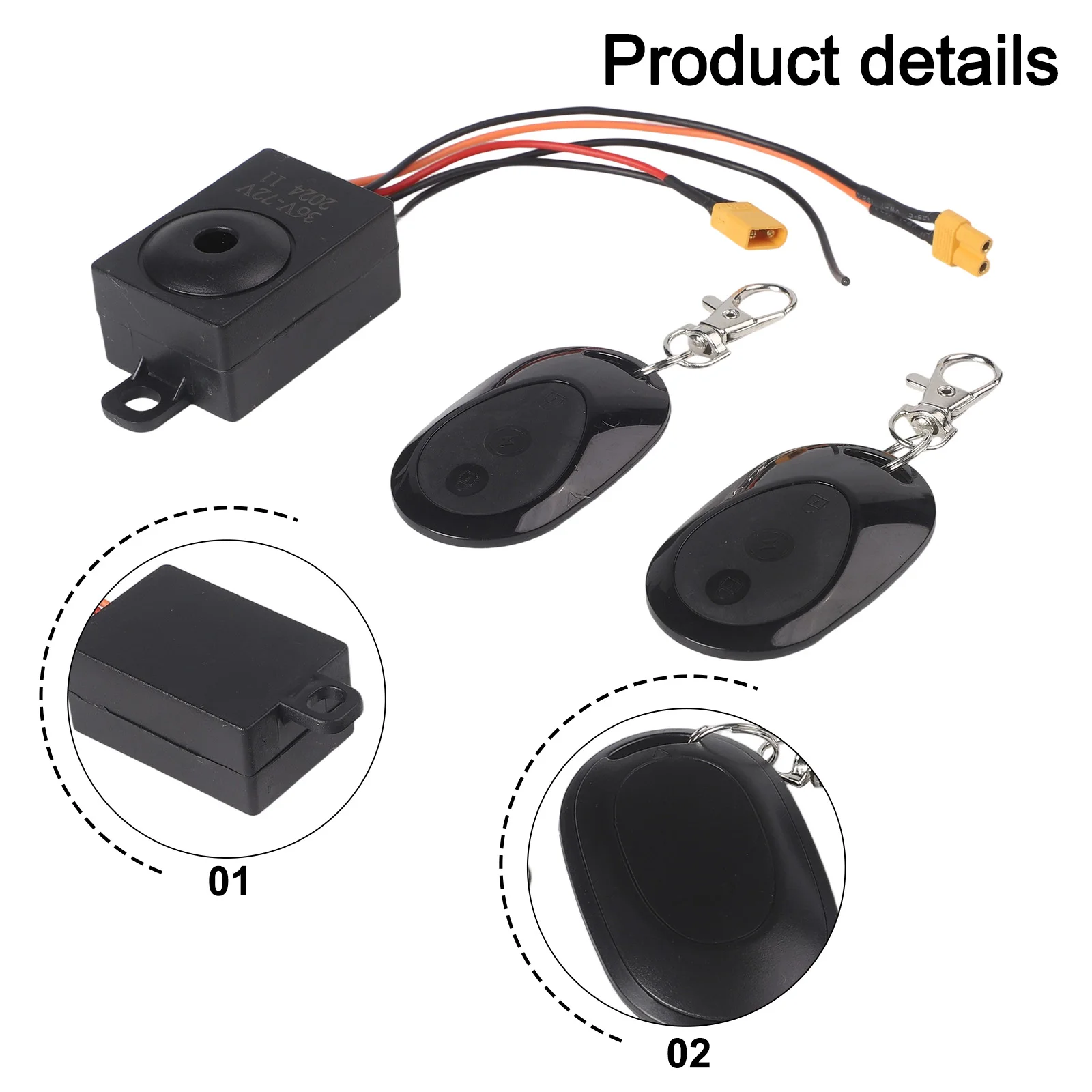 

Противоугонное устройство, улучшение безопасности, 100-децибел, звук, безопасность электрического скутера, ручное измерение, высокое качество