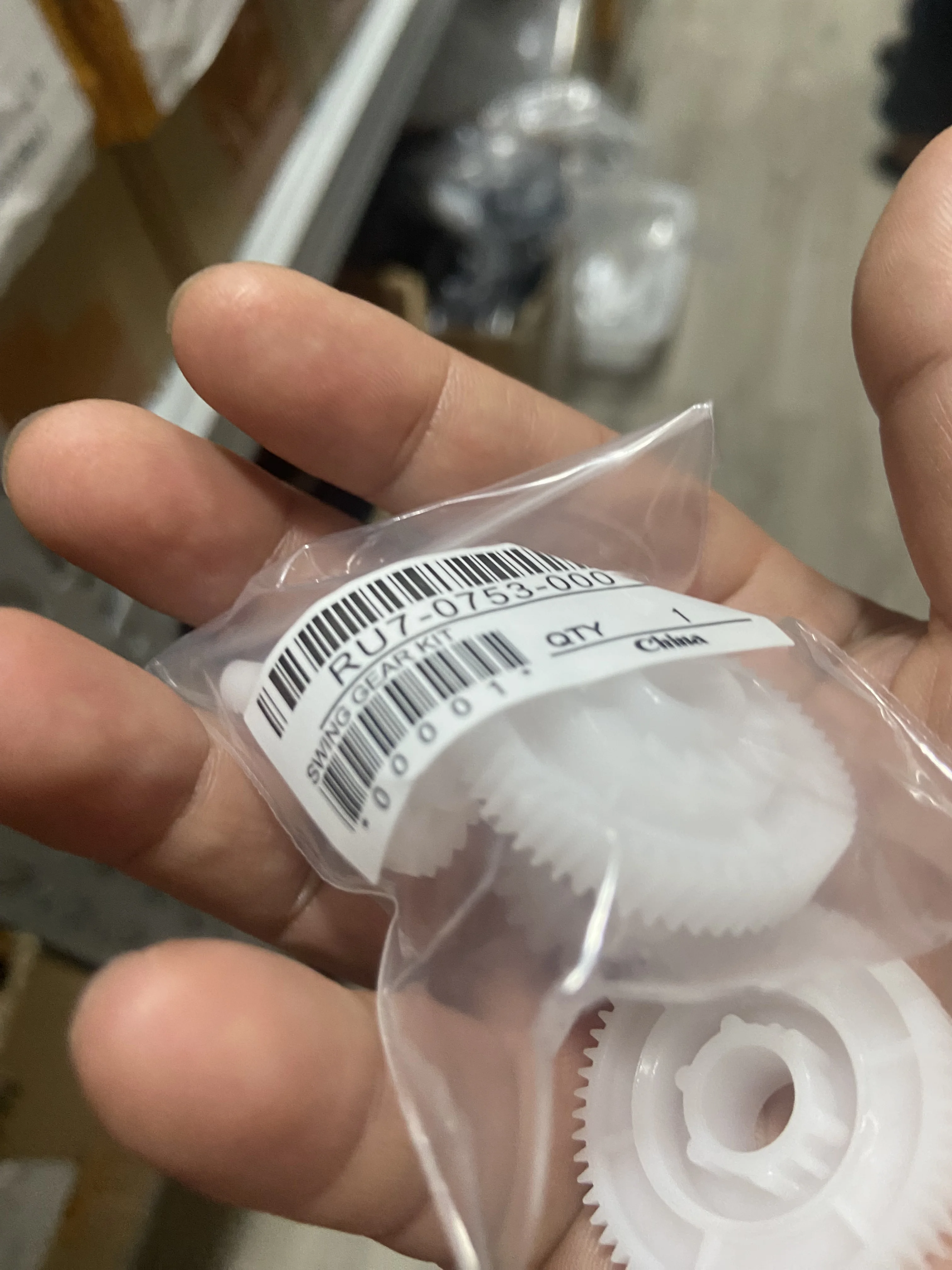 

10X RU7-0753-000 24T 58T Fuser Drive Gear for HP LaserJet Pro M125 M126 M127 M128