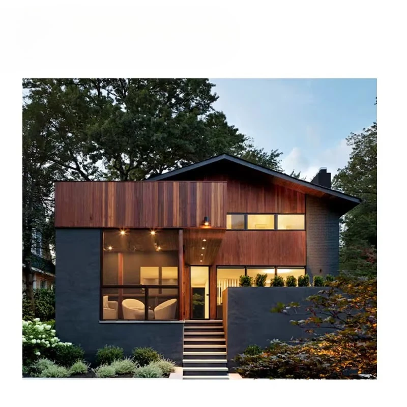Washington State Residential Partition Door Slim Frame Casement Door Double Tempered Glass Noise Reduction