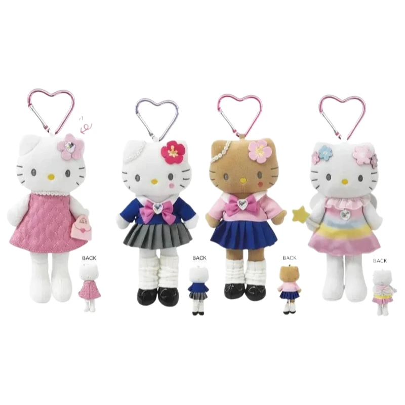 

Плюшевый брелок-подвеска Sanrio Hello Kitty My Melody с длинными ногами, 15 см, милая мультяшная кукла-игрушка, подарок