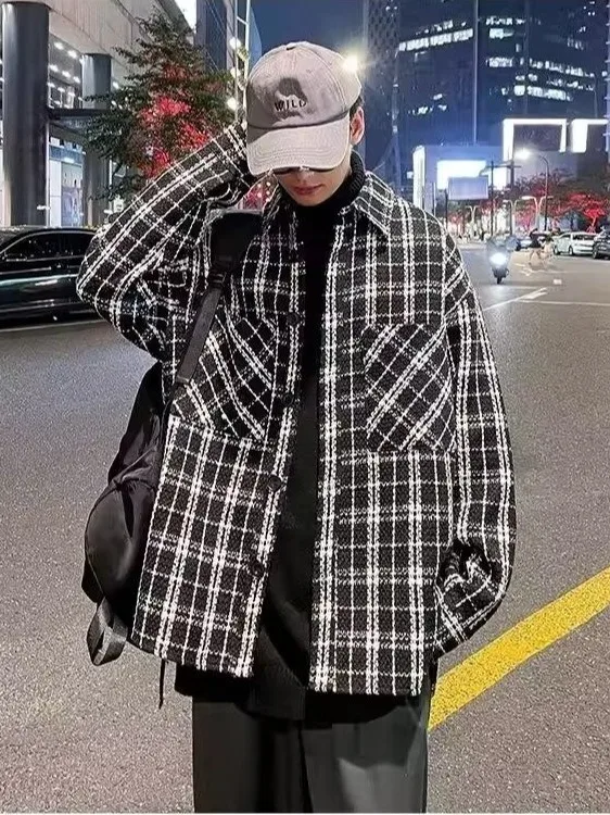 

Модная мужская рабочая одежда irt Jaet ket Design Повседневная верхняя одежда Faion Полиэфирное волокно Long Sve Regular Fit