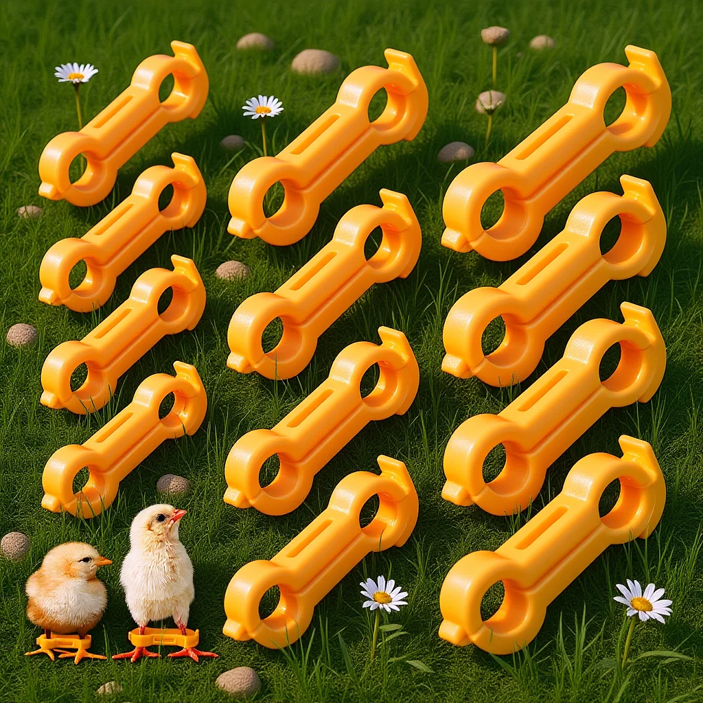 

12Pcs Chick Leg Stabilizer Splay Leg Correction Band Support Harness for Young Birds Mobility Aid Pigeon Chicken Parrot