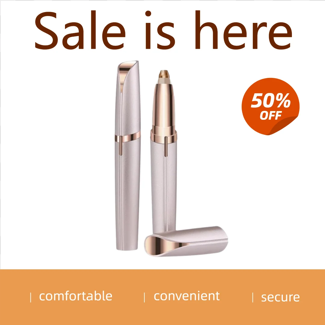 Trymer do brwi golarka do twarzy przenośne depilacja brwi bezpieczeństwo cięcie brwi kobieta narzędzia do makijażu depiladora de vello twarzy