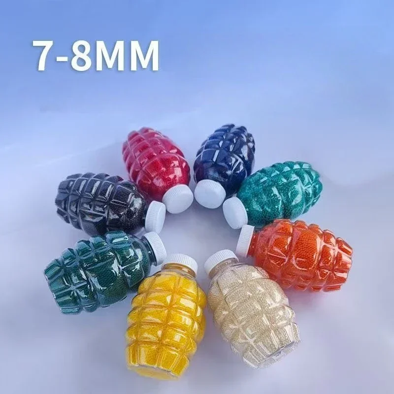 FYY50000PCS جل الماء الخريف 7-8 مللي متر لعبة المسدس Fullets اكسسوارات الصيف في الهواء الطلق اطلاق النار اللعب لعبة الرياضات المائية لعب للأطفال dult