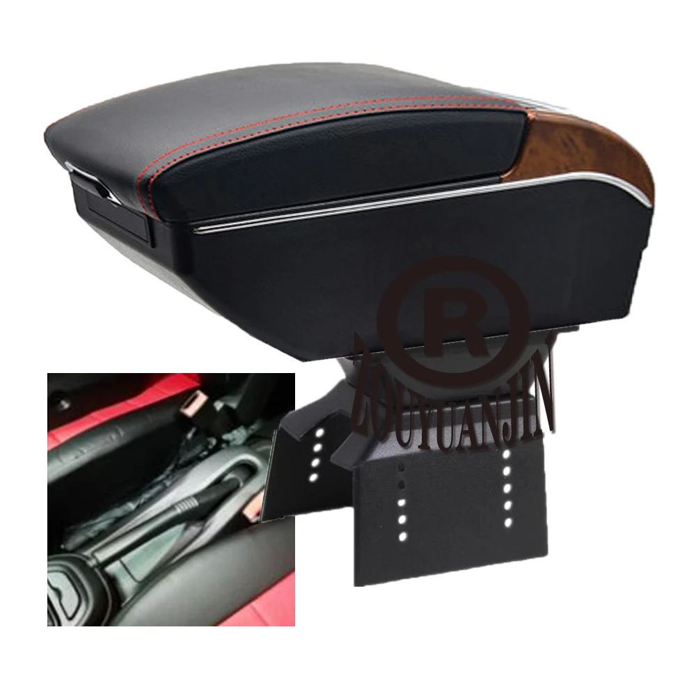 

For Lada Vesta SW Cross Sport Armrest Box Retrofit Parts Center Console Special Storage Space Car Elbow Rest with USB Cup Holder