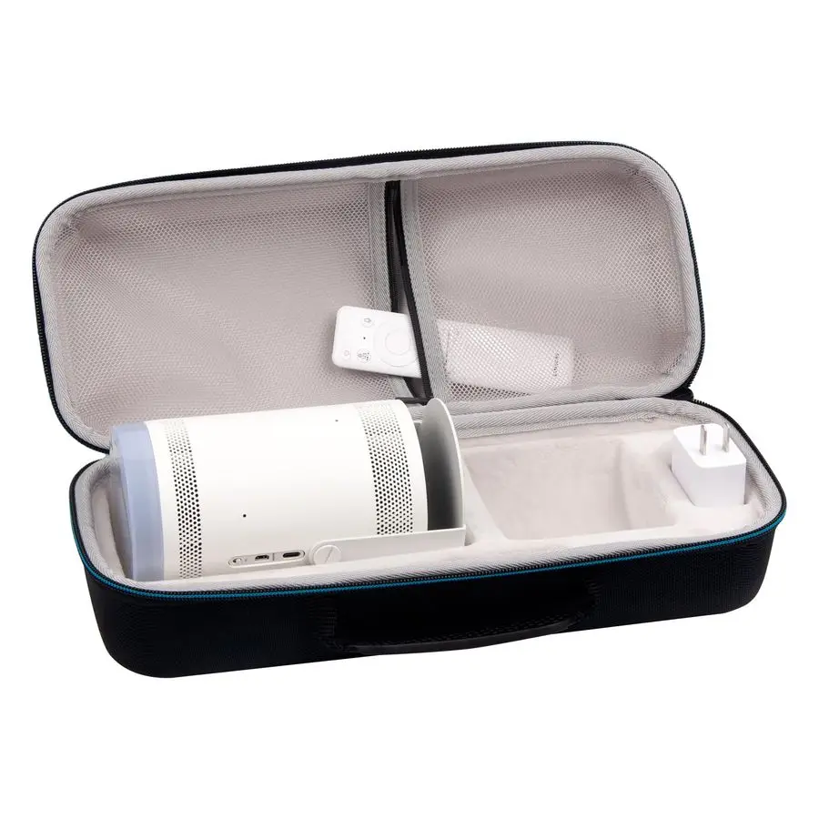 Projector Carrying case Compatible with Samsung the freestyle, Hard EVA Portable Storage Case Perfectly fits with The Freestyle