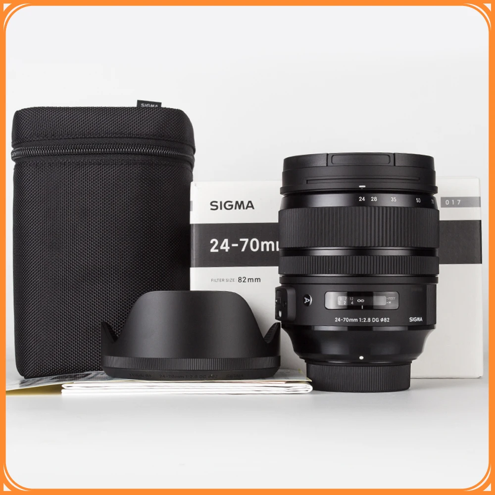 Sigma 24-70mm f/2.8 DG OS HSM Art Lens For Canon Mount Nikon Mount