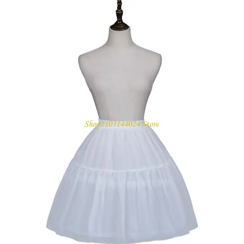 N5KE LITTLE LITTRALY GIRLS WIDE BOUFFANT HAND SLIP SLIP PETTICAT #4