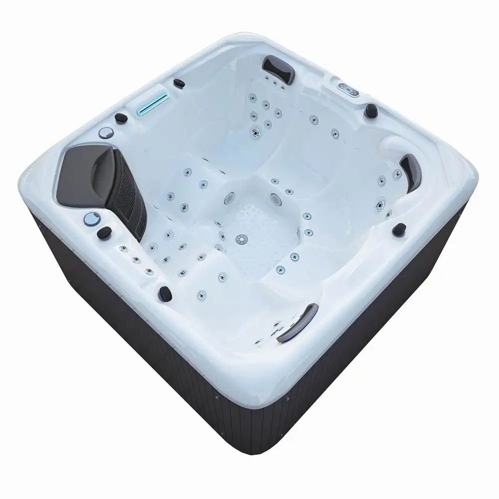 Hot Tub Flooring Protector Scum Absorber for Baby,acrylic Whirlpool Bathtub Set Cushion Bath Lid Jacuzzii Massage Pillow,ice 15