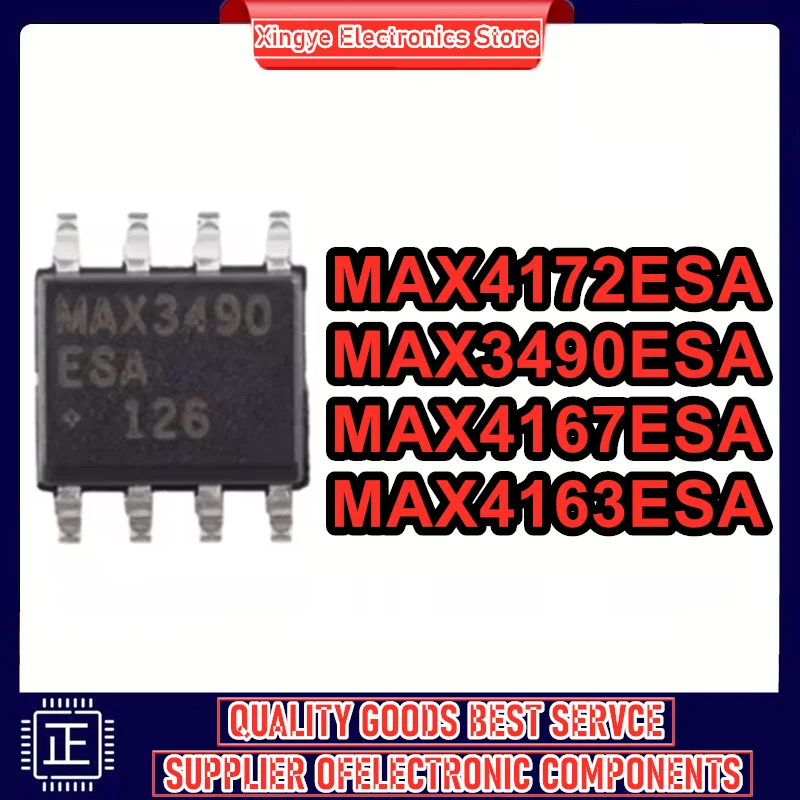 

10 шт. MAX3490ESA MAX4163ESA MAX4167ESA MAX4172ESA SOP-8 IC-чипы 100% новые оригинальные в наличии