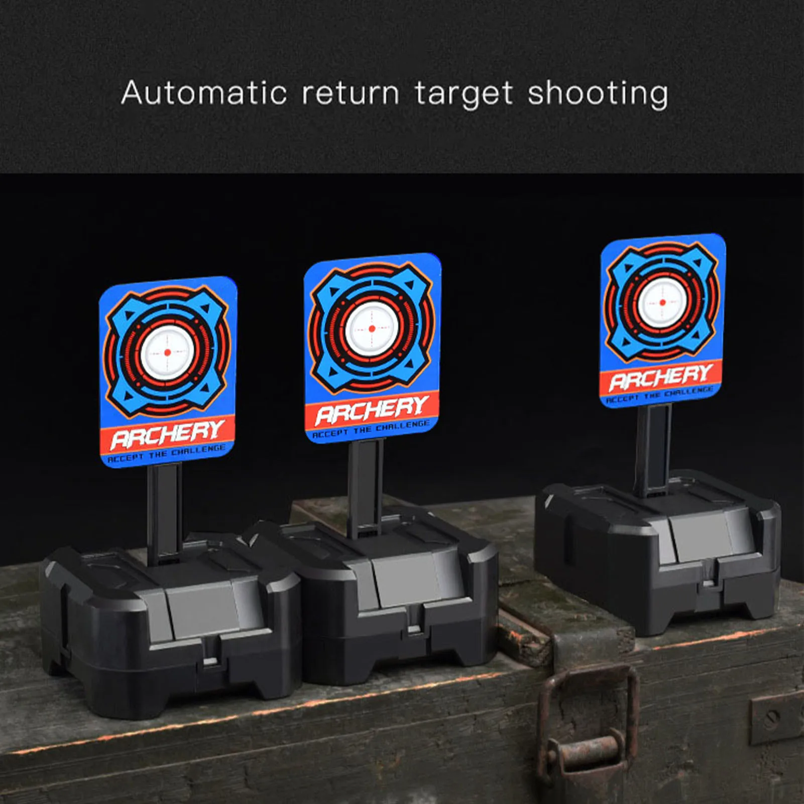 Digital Scoring Targets Electric Scoring Auto Reset Shooting Digital Target ForGuns Shooting Toys For Age Of 5 6 7 8 9