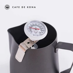 CAFEDE KONA New pen style clamp pointer thermometer for coffee, beverages chocolate and milk foam Detachable pointer thermometer