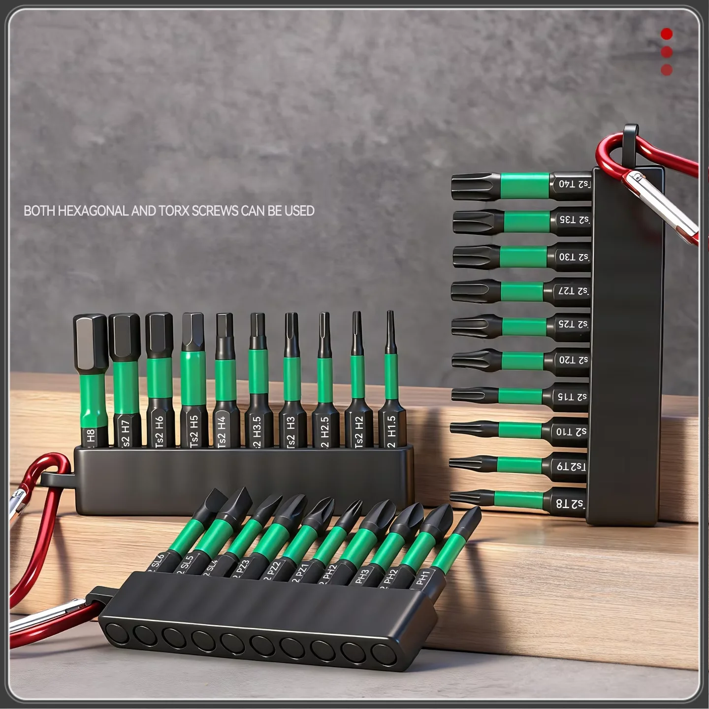 

10pcs Hex Head Wrench Drill Bit With Screwdrivers Bit Holder Set Quick Release Shank Magnetic Phillips Slotted Screwdriver Bit