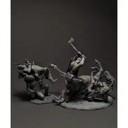 54mm  Resin Model Figure GK， Unassembled and unpainted kit