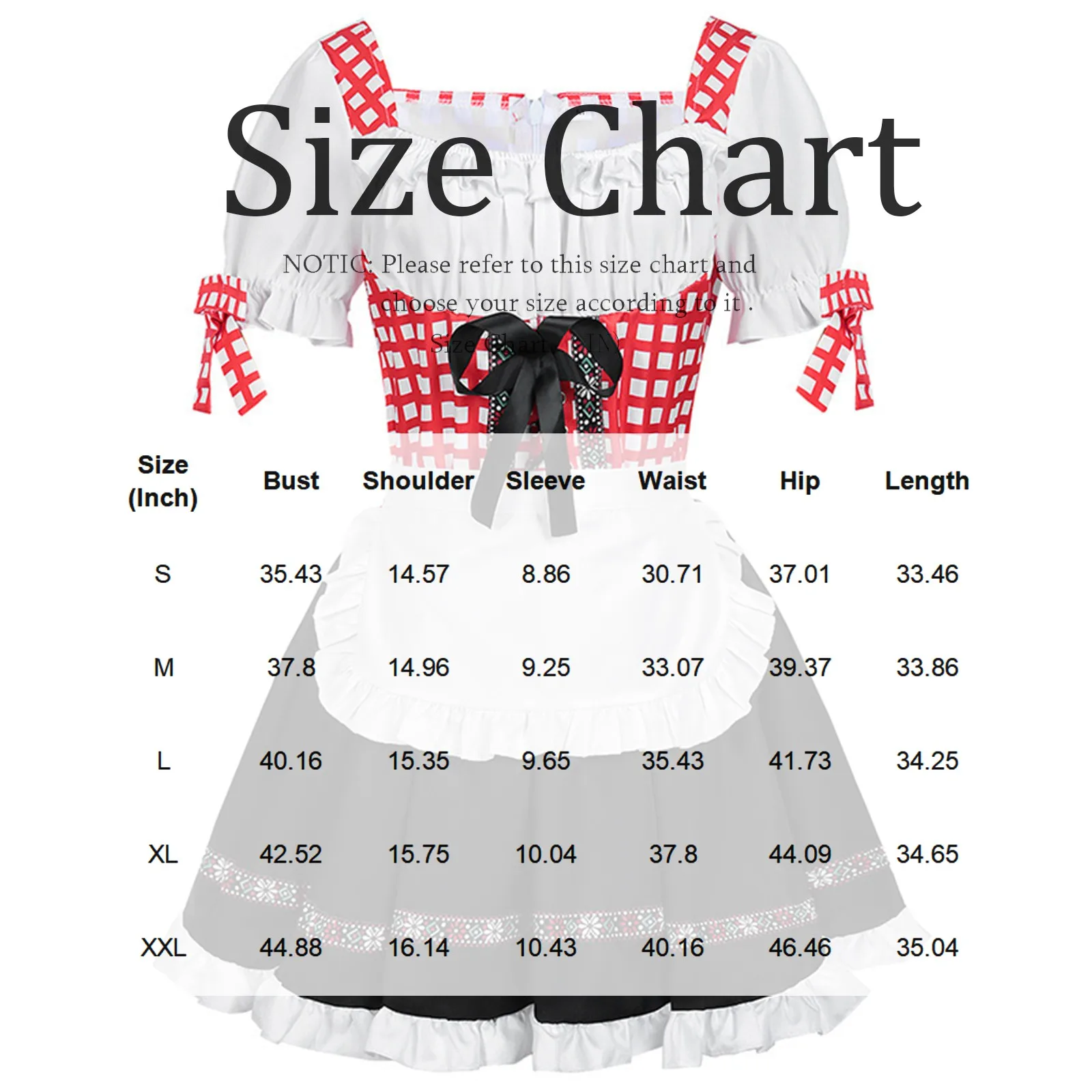 زي مهرجان البيرة زي الأداء النسائي البافاري فستان برقبة مربعة مطبوع برقبة مربعة فستان فيستدوس دي فيرانو بارا موخير نسائي نسائي #6