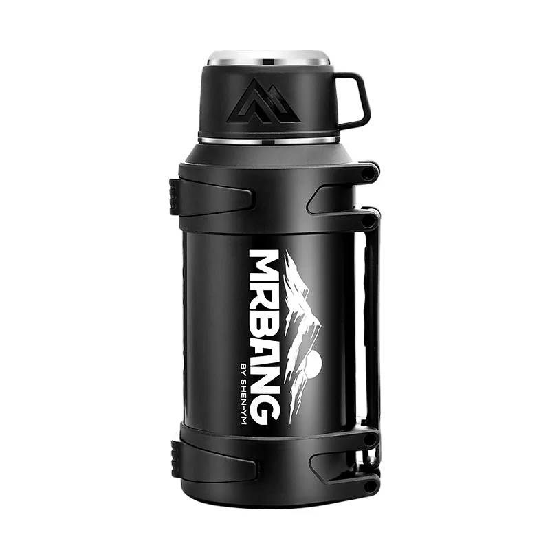 

Home & Garden Drinkware 316 thermos kettle large capacity car travel stainless steel warm water kettle outdoor home thermos cup