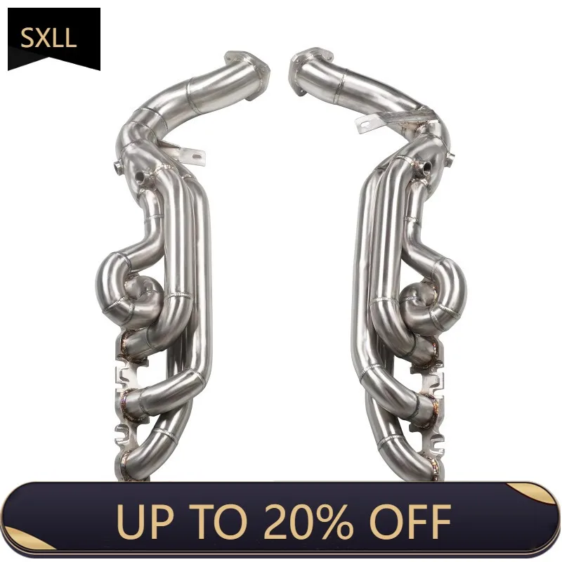 

SXLL RS5 B8 2011-2018 Exhaust downspout 4.2l 304 stainless steel manifold