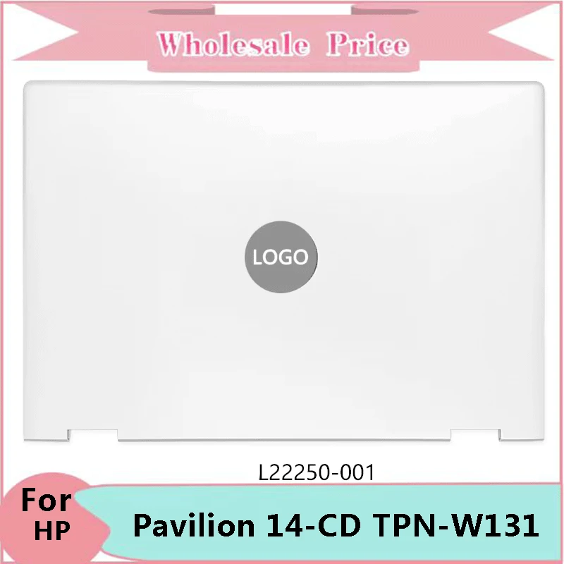 

New For Notebook Pavilion X360 14-CD TPN-W131 Laptop LCD Back Cover Silver L22250-001