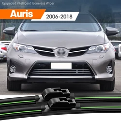 2pcs For Toyota Auris 2006-2018 Front Windshield Wiper Blades 2007 2008 2011 2012 2013 2014 2016 Windscreen Window Accessories