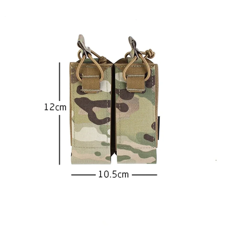 Nuevo táctico.45 bolsa doble para revistas chaleco Molle Mag bolsa bolsas kit de herramientas multiusos bolsa para UMP P90 MPX