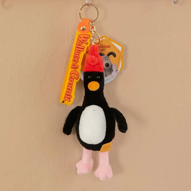 Norbot dos desenhos animados chaveiro de pelúcia macio dos desenhos animados boneca mochila acessório pendurado chaveiro do carro presente para meninos e meninas em feriados