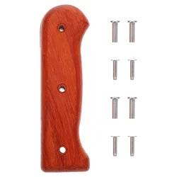 Kitchen Knife Handle Replacement Knifes Accessory Wood Loose Wooden for Replaceable Grip