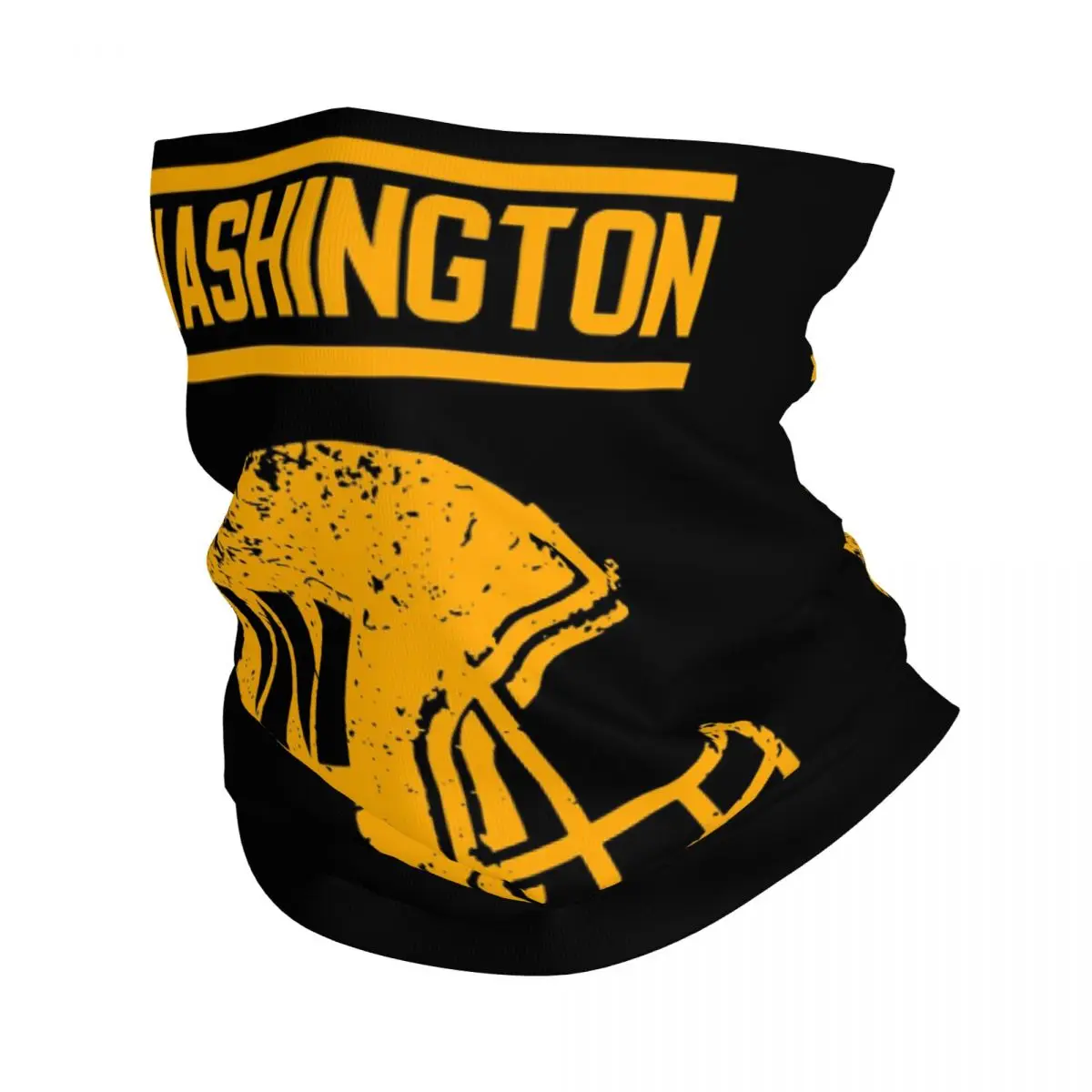 Washington Commanders Helmet Bandana Neck Gaiter Printed Face Scarf Warm Cycling Scarf Cycling For Men Women Adult Winter