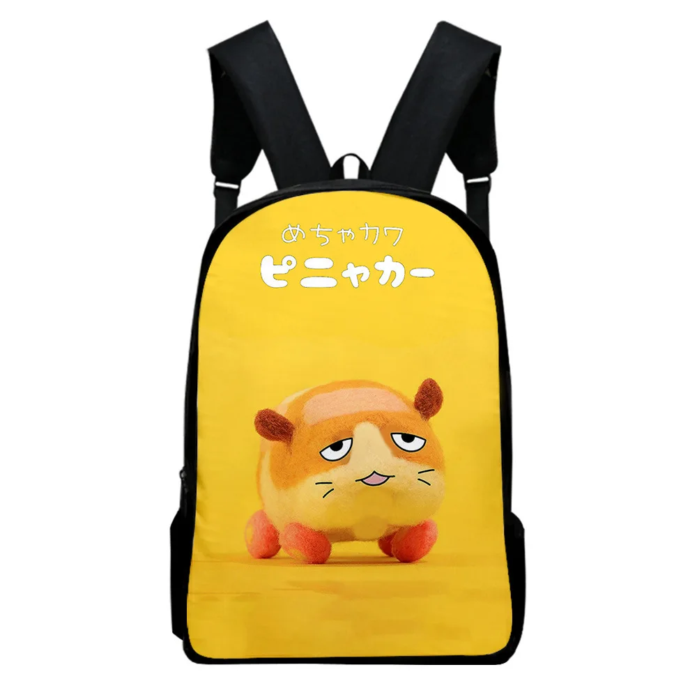 Cartoon Novelty Cool PUI PUI Notebook Backpacks pupil School Bags 3D Print Oxford Waterproof Boys/Girls Laptop Backpacks