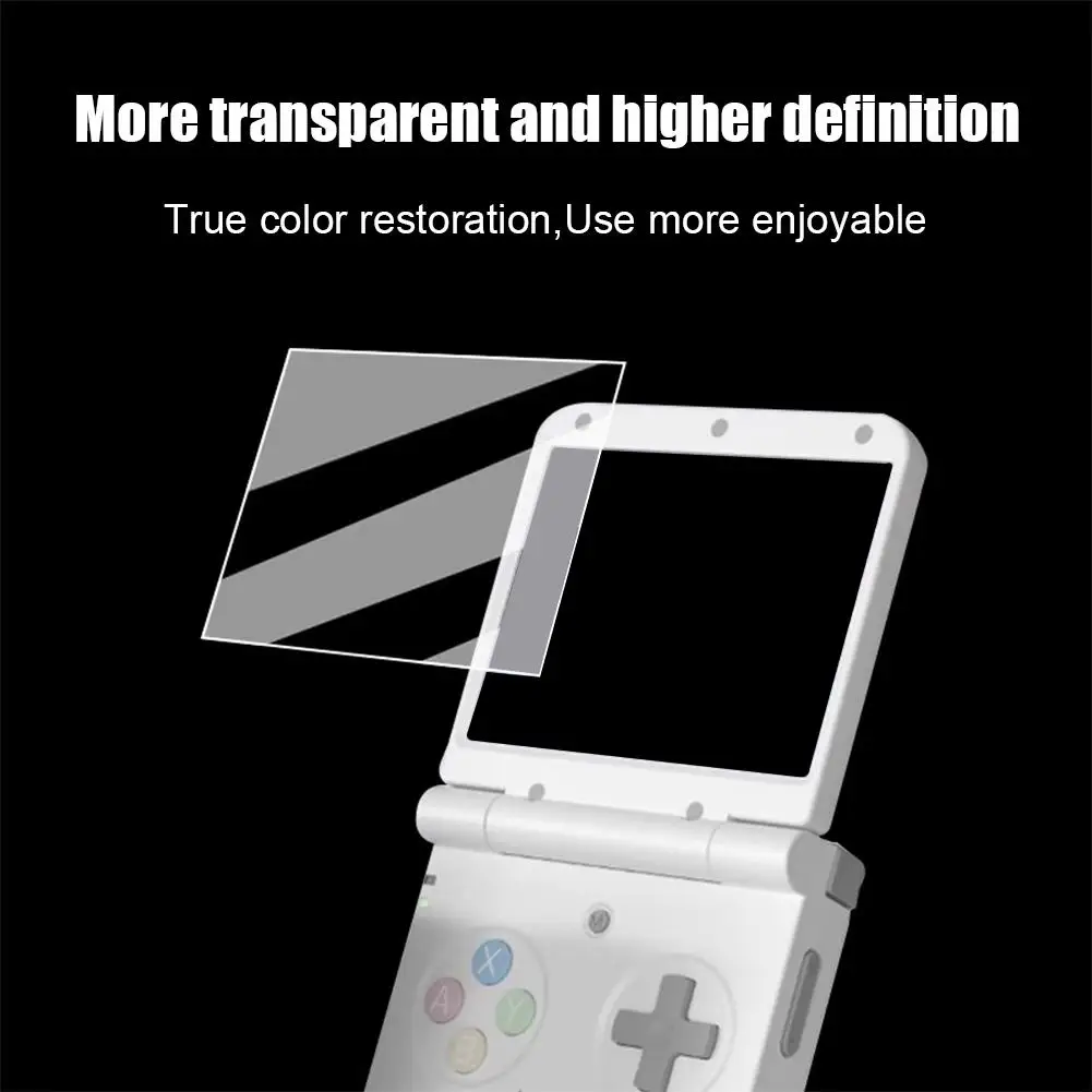 Game Console Film HD Original Tempered Glass For Miyoo Flip Retro Handheld Game Console Screen Protector Cover A6C6