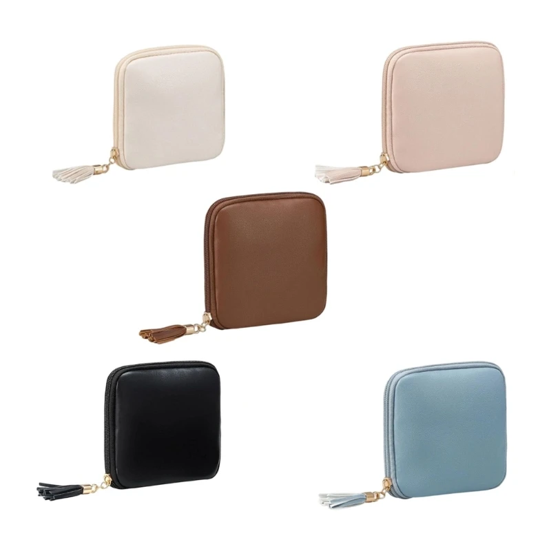 Compact Jewelry Travel Bag with Customizable Sections Travel Pouches Suitable for Prevents Tangling of Necklaces and E0BF