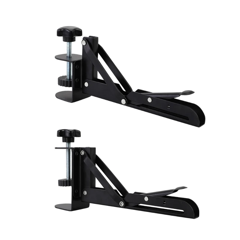 

Folding Shelf Brackets Easy to Lock and Release Space-saving Collapsible Bracket