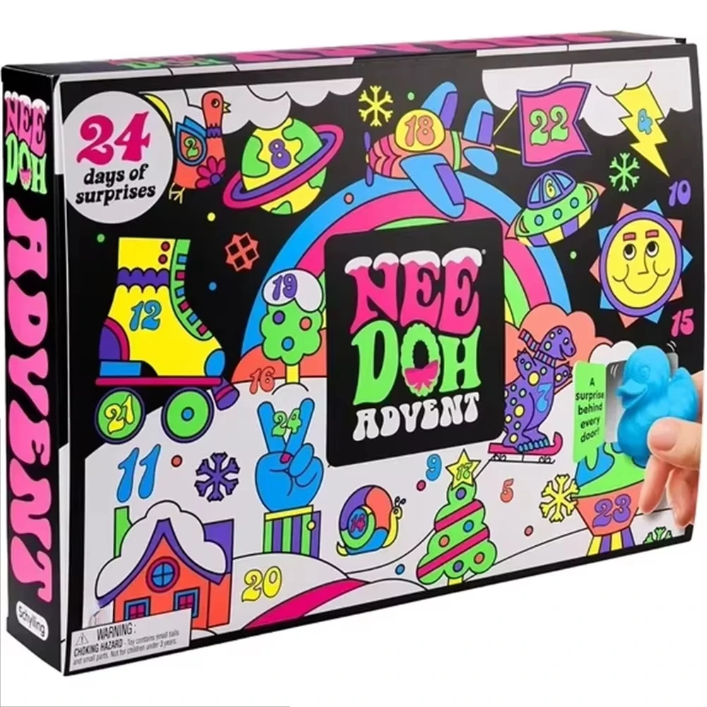 Needoh Funky Frights Nuevo Cal - Advent Calendar Gift reseña y precio