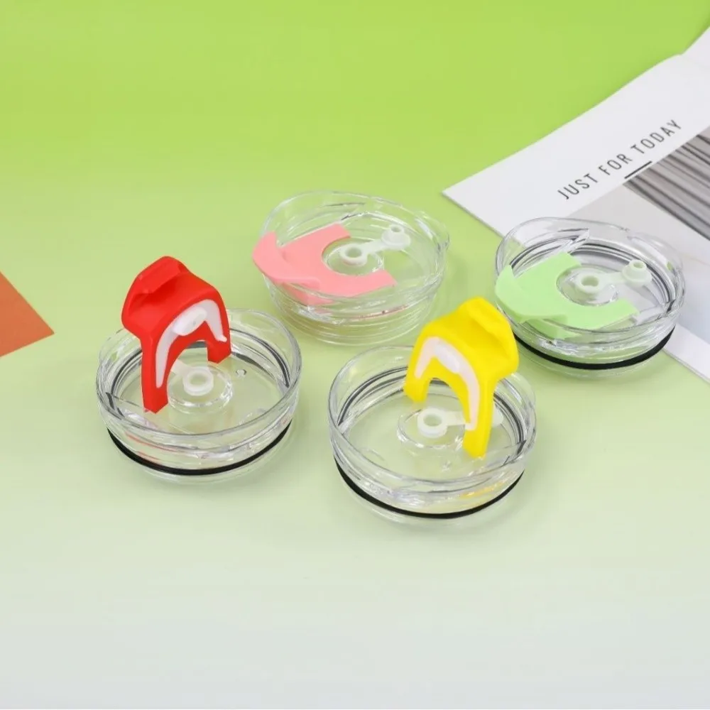40oz Water Bottle Cover Transparent Replacement Sealing Cup Lid Splash Spill Proof Double Drink Lid Water Cup Accessories