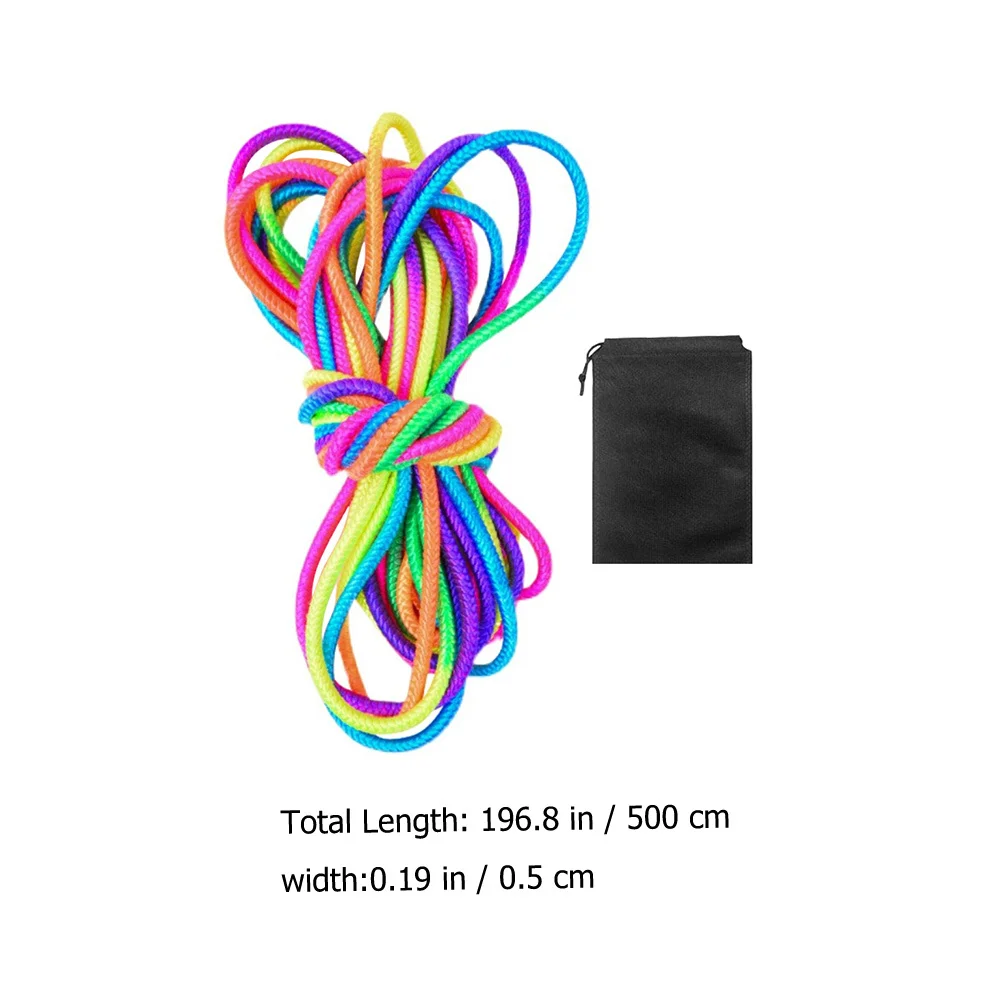 

Multipurpose Portable Elastic Jump Rope for Kids Outdoor Play Chinese Jumping Game with Improved Coordination and Balance Fun