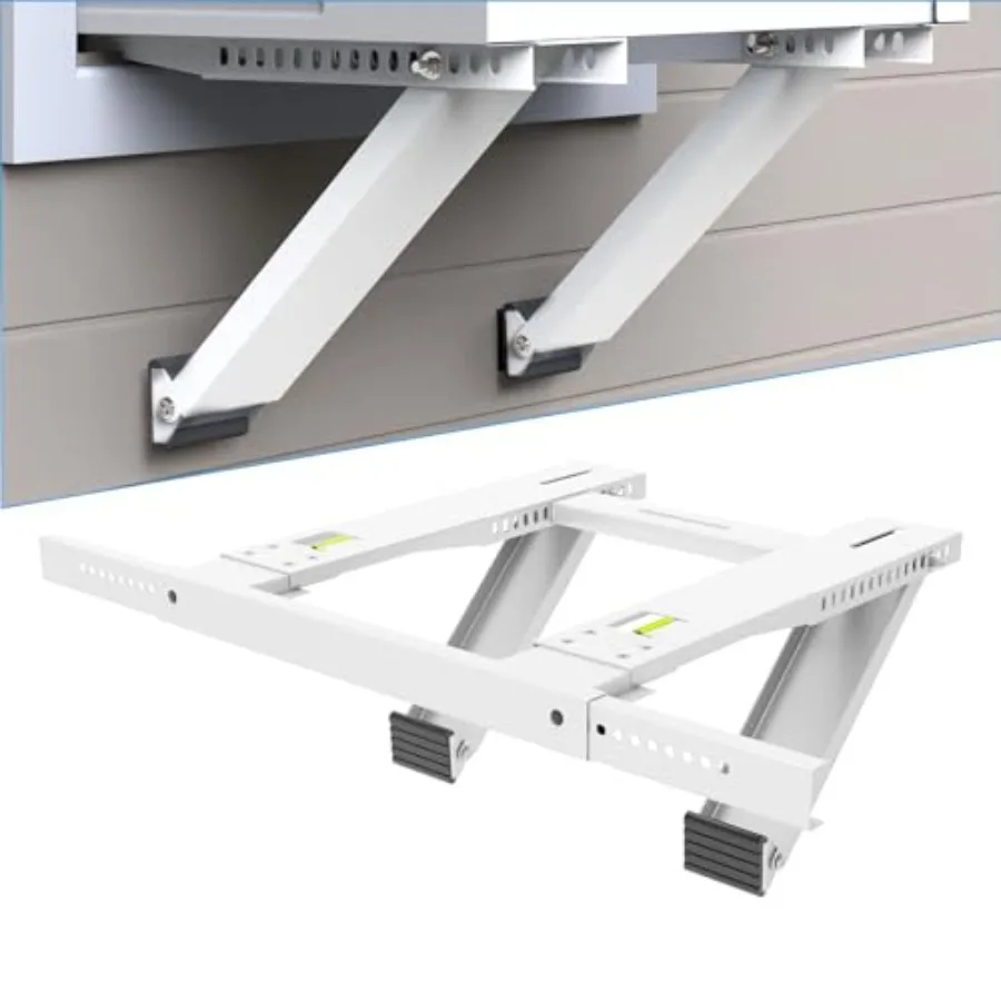 

Air Jade Window Air Conditioner Bracket Drill-Less Window AC Support Heavy Duty Easy Installation No Drilling Required Up to 20