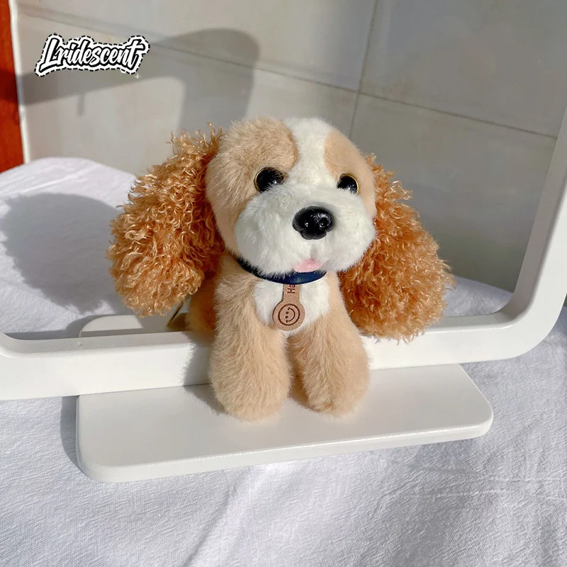 Cockerel hond sleutelhanger pop hond pluche rugzak hanger hanger trendy speelpop