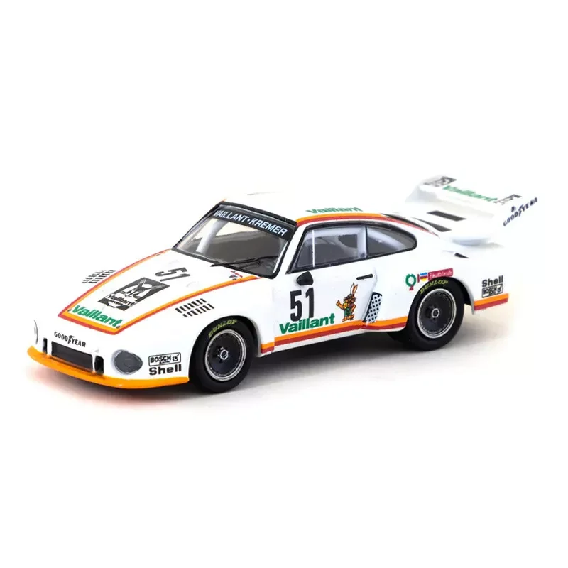 

Tarmac Works x Minichamps 1/64 935 77 DRM Zolder Bergischer Lowe 1977 #5 Diecast Model Car Collection Limited Edition Hobby Toys