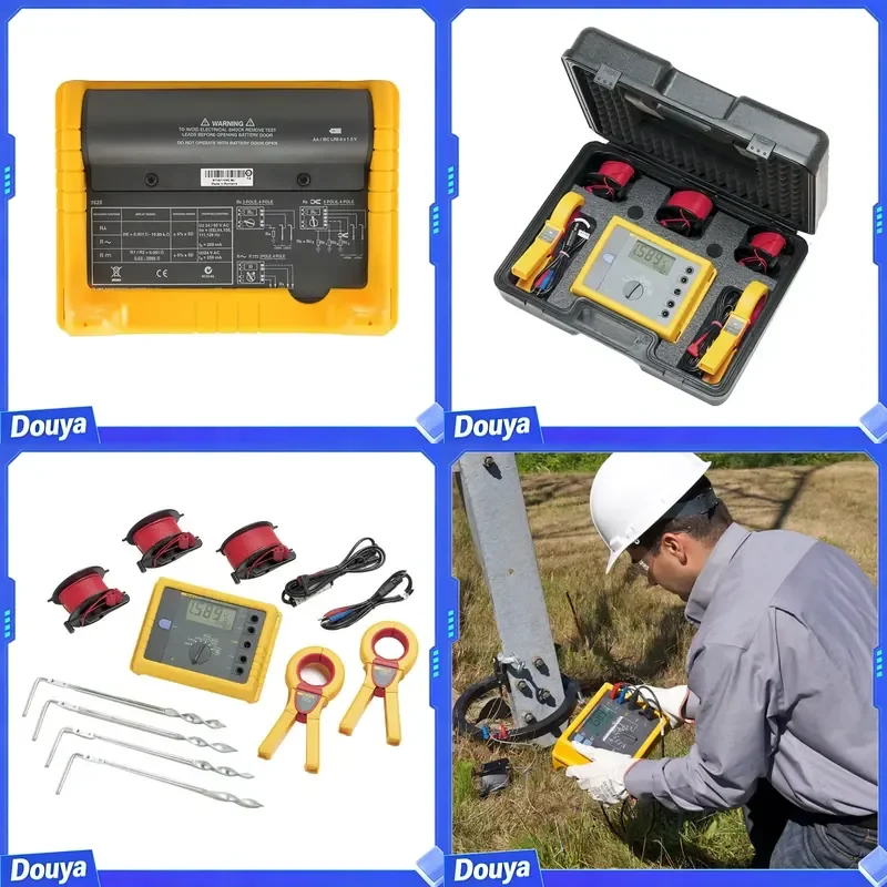 1625-2 High Accuracy Megohmmeter Kit Grounding Insulation Resistance Tester