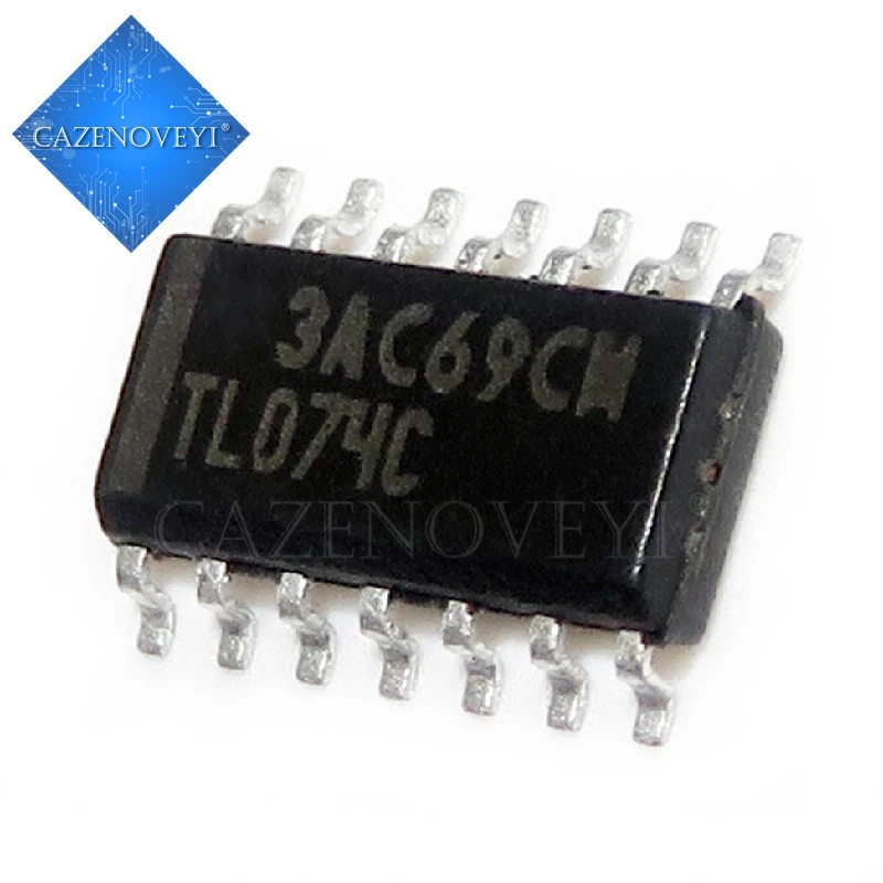 10pcs/lot TL074CDT TL074C TL074 074C SOP-14 In Stock