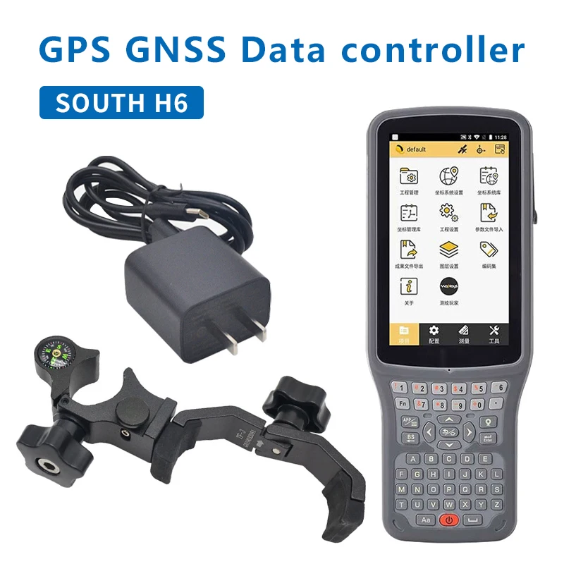 Engenharia de alto desempenho SOUTH RUIDE SANGDIN Galaxy G2 GPS GNSS RTK H6 Controlador com Egstar Surpad Software Gnss Surveying