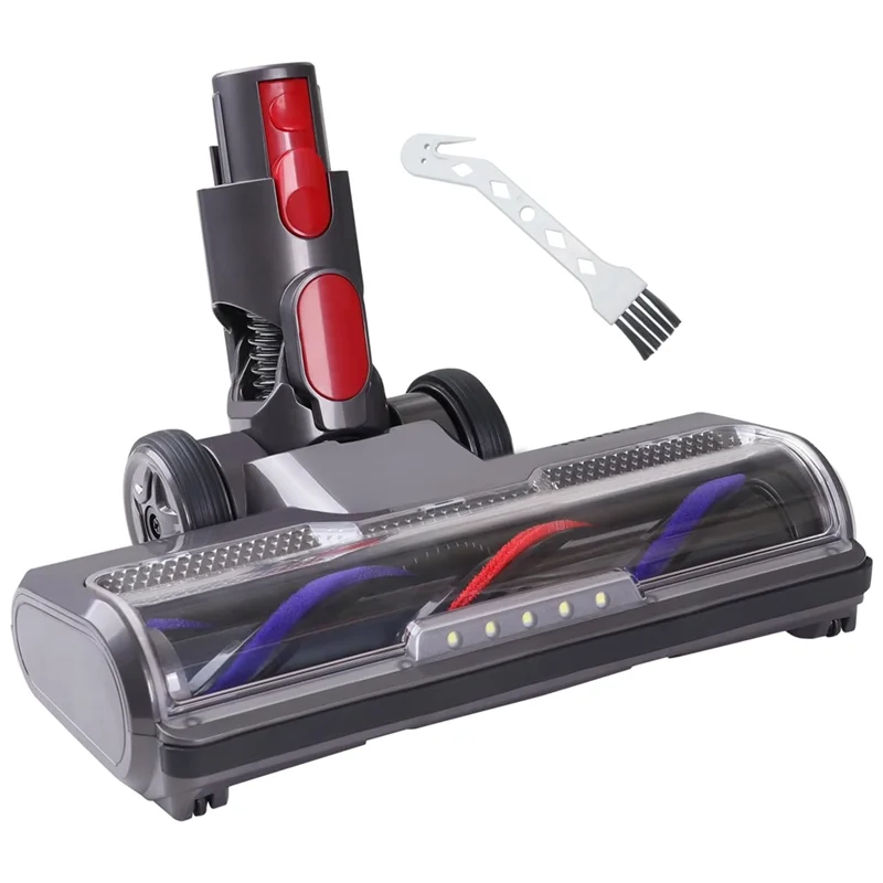 

AC93-Насадка для пылесоса Dyson V7 V8 V10 V11 V15, насадка для пола с передней подсветкой для твердых полов и ковров
