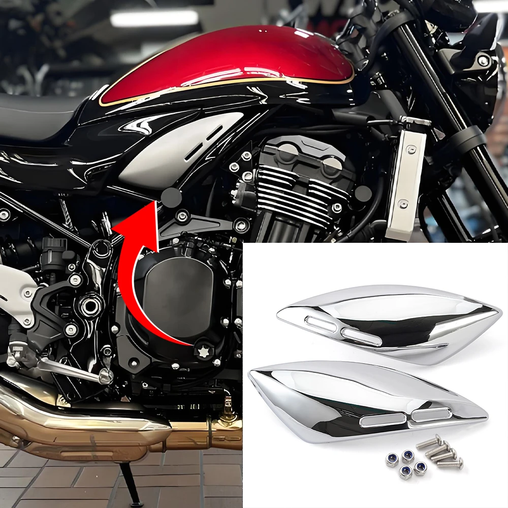 

Z900RS Gas Tank Side Cover Panel Fairing Cowl For Kawasaki Z900 RS Z900RS 2018 2019 2020 2021 2022 2023 2024 Z 00 RS