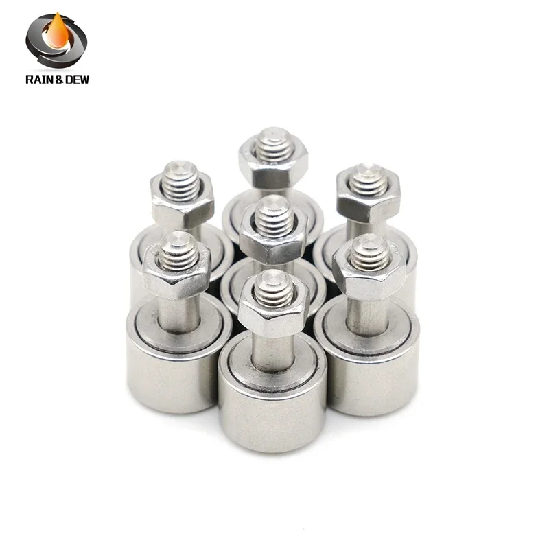 1Pcs CF12 SUS304 Stainless Steel Cam Follower Bearing KR30 roller track runner bearing M12X30X40.2 mm