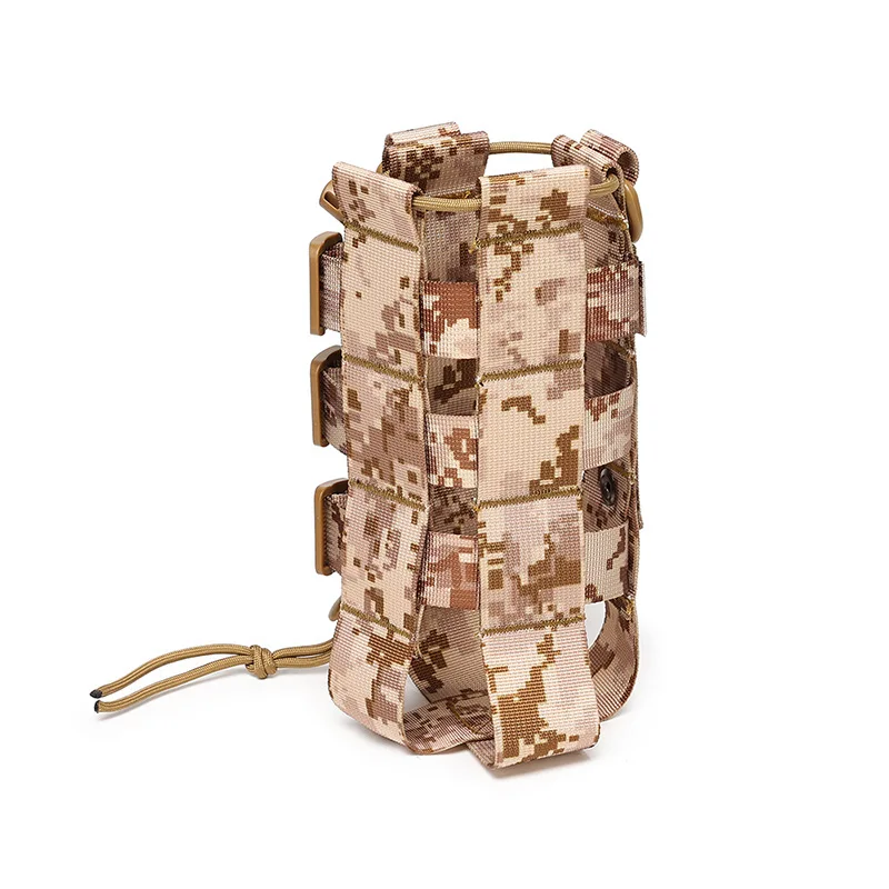 ‌Adjustable Shoulder Strap Water Bottle Bag Portable Universal Cup Sleeve Carrier for Outdoor Sports Hiking Hydration Bags