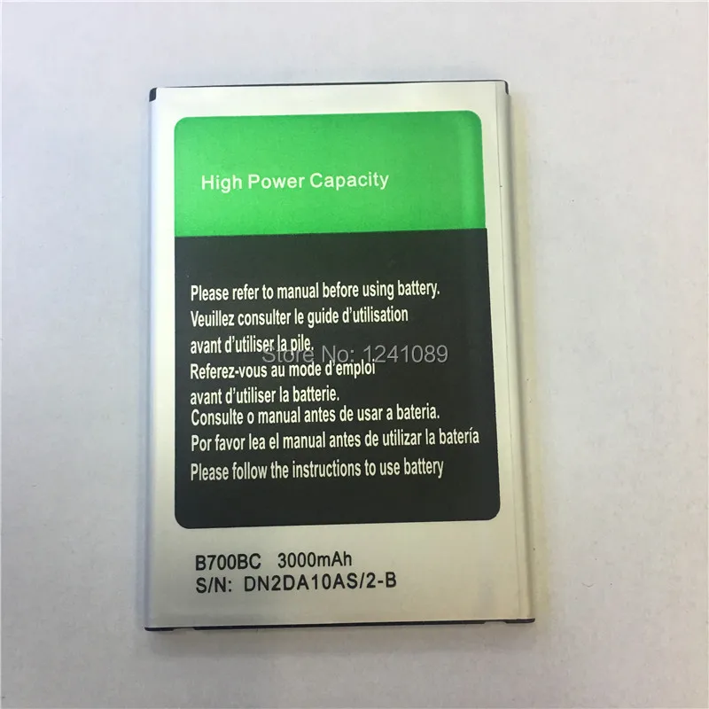 

Mobile phone battery for B700BC battery 3000mAh High capacity Long standby time Mobile Accessories for B700B battery